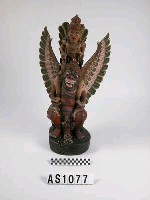 藏品(木雕神像)的圖片